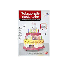 Rotation music cake